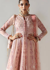 Aymal By Alizeh Fashion Luxury Embroidered Chiffon 3 Piece Unstitched Suit AF25AV2 D-07 ILMAN